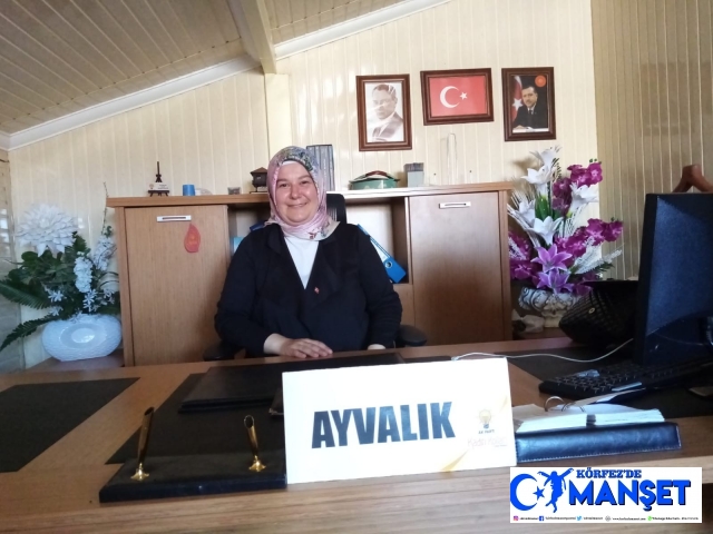 Ayvalık AK Parti’de Kadın Kolları Başkanı Ekşi görevinden istifa etti