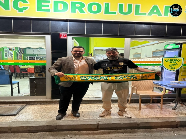 ANAHTAR PARTİ’DEN 1966 EDREMİTSPOR TARAFTAR DERNEĞİ’NE ZİYARE