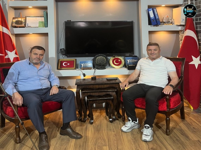 EŞREF USLU’DAN TANJU COŞGUN’A HAYIRLI OLSUN ZİYARETİ