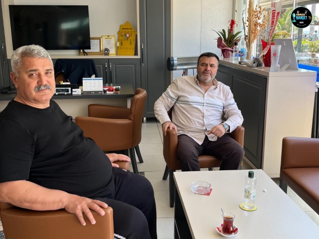 RAMAZAN GÜN'DEN TANJU COŞGUN’A AKÇAY TURYAP GAYRİMENKUL’DE HAYIRLI OLSUN ZİYARETİ