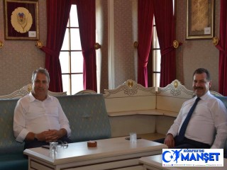 Başkan Çerçi Balıkesir Büyükşehir Belediye Başkanı Yılmaz'ı ağırladı