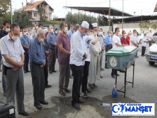 Burhaniye’de beyin kanamasından hayatını kaybeden müezzin toprağa verildi