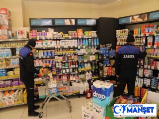 ZABITA EKİPLERİNDEN MARKET DENETİMİ