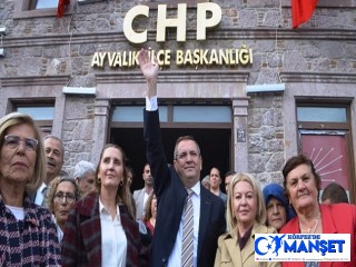 Ayvalık Belediye Başkanı Mesut Ergin aday adaylığını açıkladı