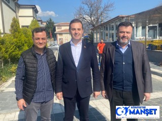 CHP BÜYÜKŞEHİR ADAYI AHMET AKIN, İŞ İNSANI COŞGUN İLE BİR ARAYA GELDİ