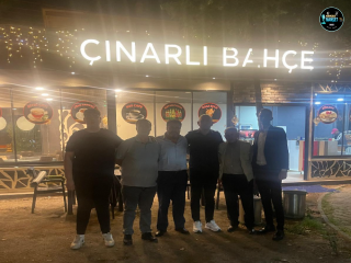 ULUDAĞ VE BALIKESİR TURİZM'DEN ÇINARLI BAHÇE VE KAFE'DE TANJU COŞGUN'A ZİYARET