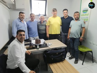 GENEL MÜDÜR BULAN'A SÜRPRİZ DOĞUM GÜNÜ KUTLAMASI