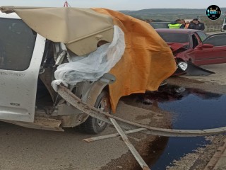 BİGADİÇ BALIKESİR YOLUNDA FECİ KAZA: 1 ÖLÜ, 4 YARALI