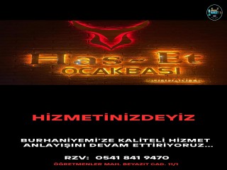 Burhaniye’de Has-Et Ocakbaşı Hizmete Başladı