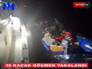 36 kaçak göçmen yakalandı‼️