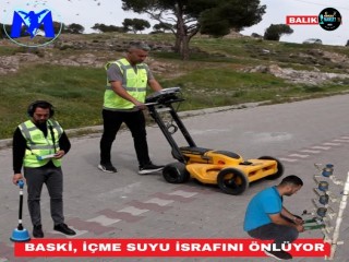 BASKİ, içme suyu israfını önlüyor