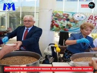 BURHANİYE BELEDİYESİ'NDEN GELENEKSEL AŞURE HAYRI