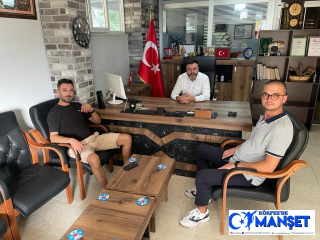 DURSUNBEY ORMAN ÜRÜNLERİNDEN GAZETEMİZE ZİYARET