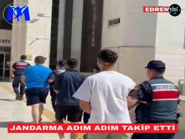 JANDARMA ADIM ADIM TAKİP ETTİ