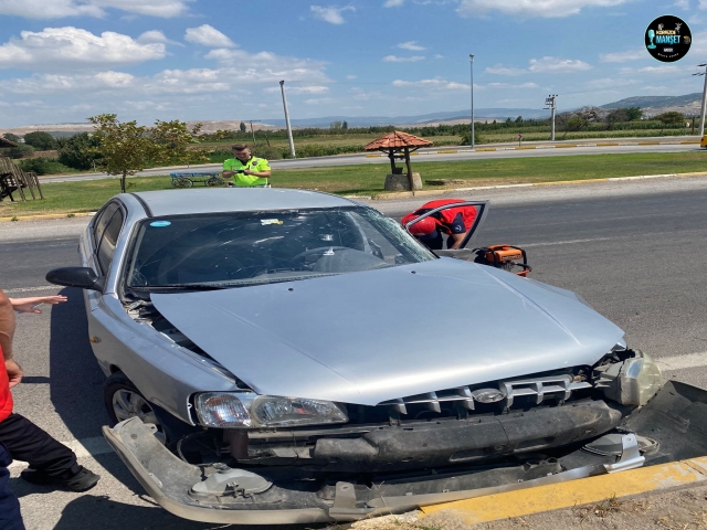 Bigadiç’te Trafik Kazası: 6 Kişi Yaralandı