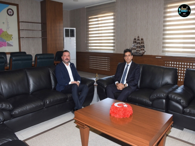 MHP Balıkesir Milletvekili Ekrem Gökay Yüksel’den İl Emniyet Müdürü Şükrü Yaman’a Ziyaret