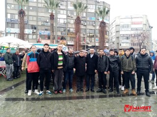 EDREMİT ÜLKÜ OCAKLARI: “ŞEHİT FIRAT YILMAZ ÇAKIROĞLU ASLA UNUTULMAYACAK”