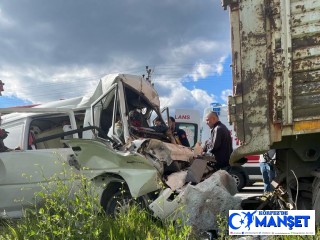 Edremit'te korkutan kaza: 2 kişi öldü 4 kişi yaralandı