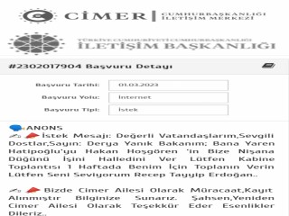CİMER