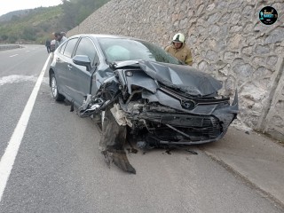 HAVRAN'DA TRAFİK KAZASI: 4 KİŞİ YARALANDI