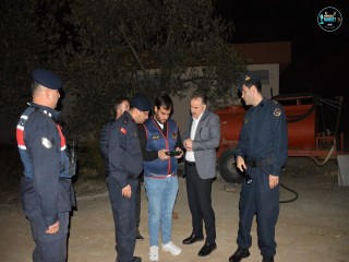 KAYMAKAM ODABAŞ'TAN DÜZENSİZ GÖÇ VE GÖÇMEN KAÇAKÇILIĞI DENETİMİ