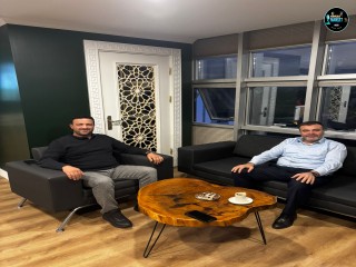 TANJU COŞGUN'DAN EGE YURT GRUP YÖNETİM KURULU BAŞKANI VOLKAN ÖZDEMİR'E ZİYARET