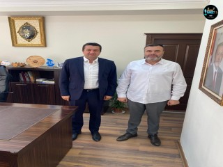 TANJU COŞGUN’DAN HAVRAN KAYMAKAMLIĞI’NA YENİ ATANAN MUHAMMED EVLİCE’YE ZİYARET