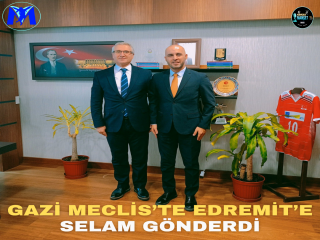 Batman İl Milli Eğitim Müdürü Yaşar Ciğer, Gazi Meclis’te Edremit’e Selam Gönderdi